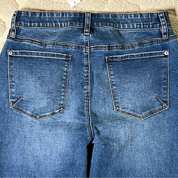 NY & Co high waist super skinny ankle jeans 🔥 CURVY 🔥 NWT 🔥 size 14 - Picture 4 of 7